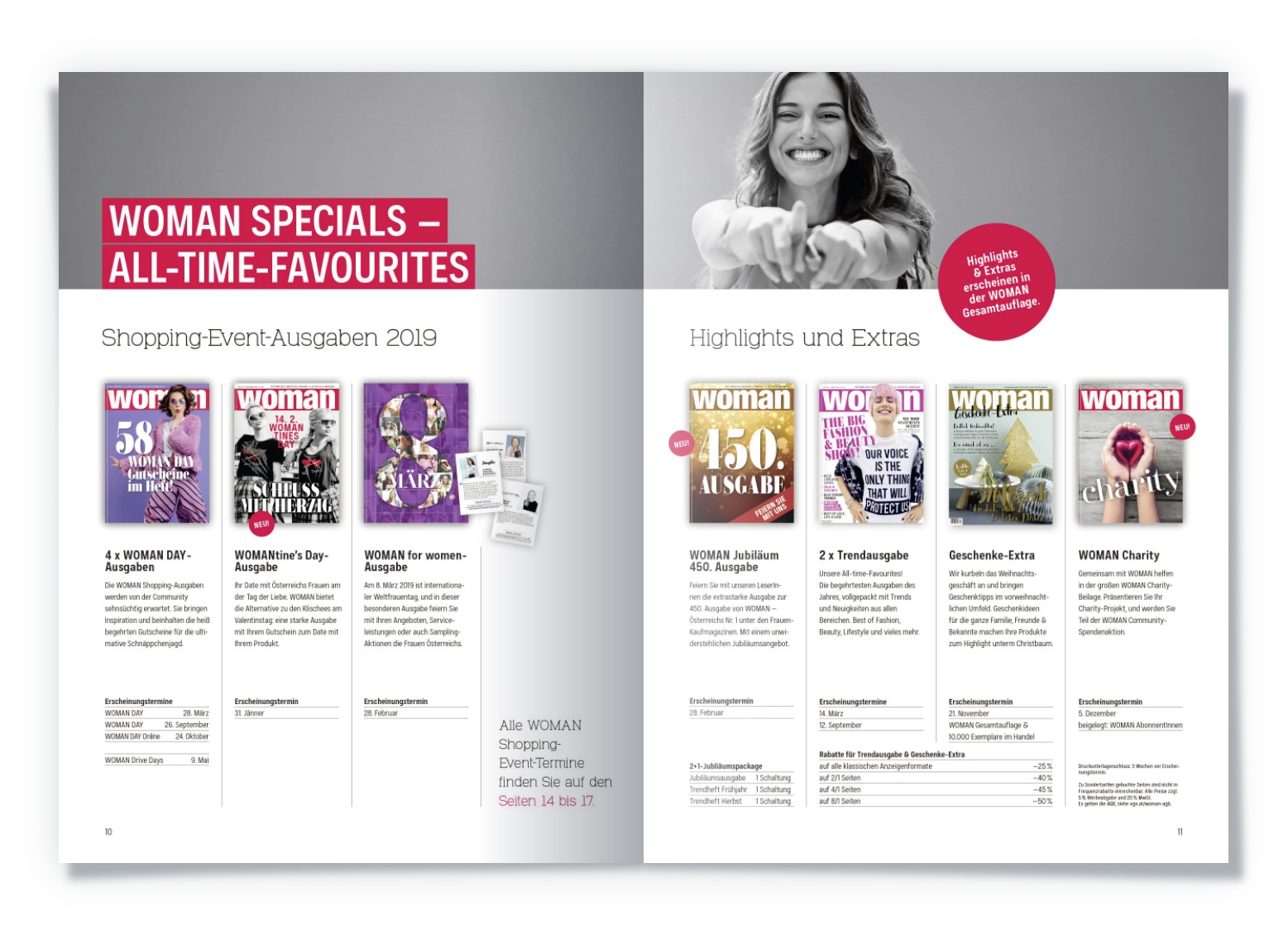 WOMAN PL-doppelseite special